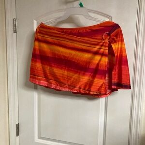 Classic Elements Women’s Bathing Suit Bottom Skirt 20W New Stripes